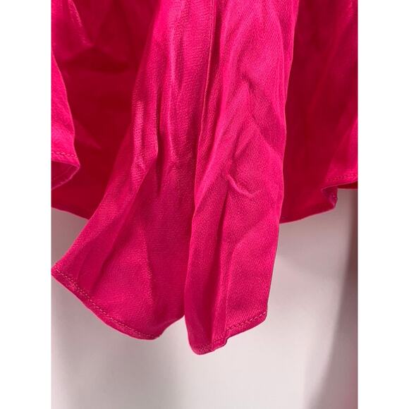 MAEVE By Anthropologie Women's Pink Side-Button Belted High-Rise Shorts SZ 4 - Picture 7 of 10